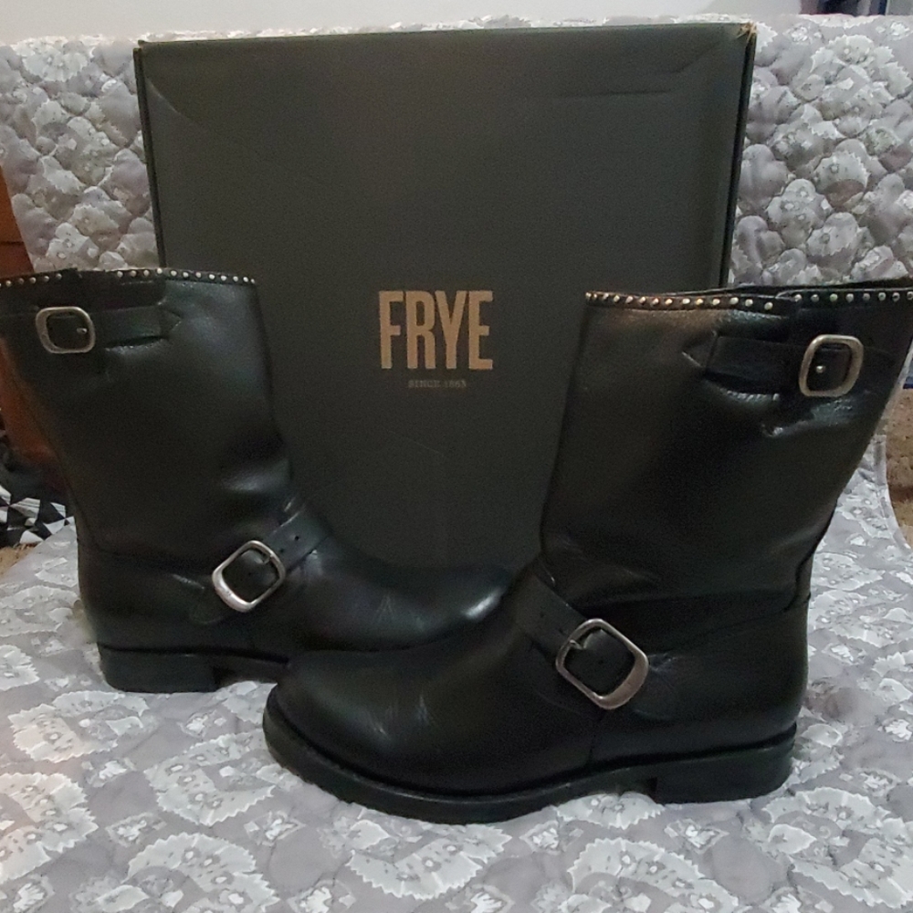 Black Frye Boot